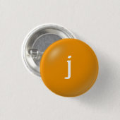 J Monogram Button (Voorkant /achterkant)