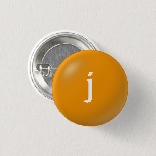 J Monogram Button (Voorkant /achterkant)
