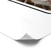 J Monogram Creëer Uw Eigen 6 Aangepaste fotocollag Poster (Hoek)