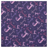 J monogram en gepersonaliseerde naam Jennifer stof (Swatch)