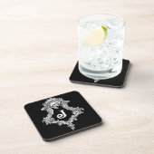 J Monogram Initiaal Bier Onderzetter (Rechterzijde)