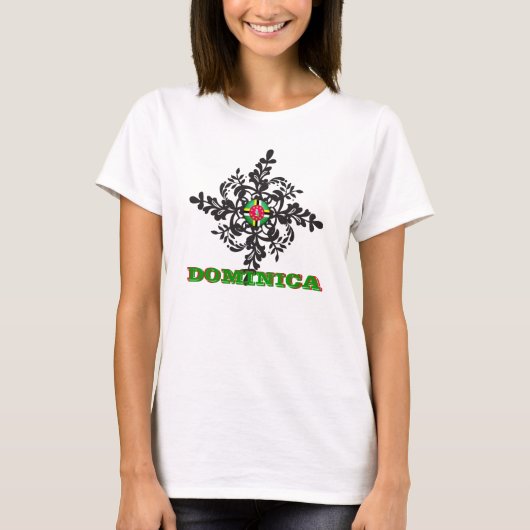 J NICARDOR DOMINICA T-SHIRT (Voorkant)