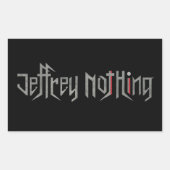 J-No Sticker (Voorkant)