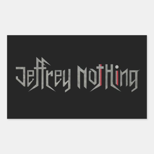 J-No Sticker (Voorkant)