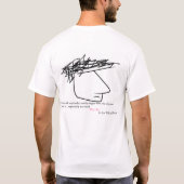 J noemt het alsof hij het ziet t-shirt (Achterkant)
