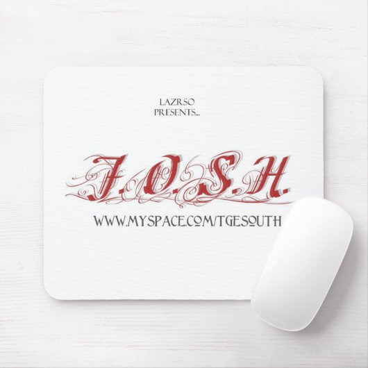 J.O.S.H. Mousepad Muismat (Met muis)