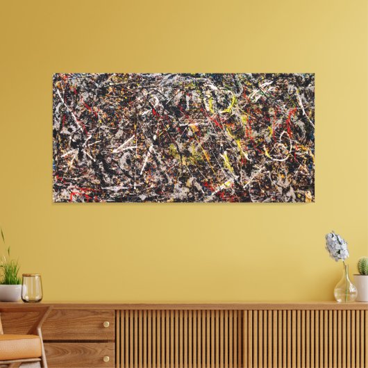 J.P. - ALCHEMIE - 1947 - Abstract expressionisme - Canvas Afdruk (Insitu (Woonkamer))
