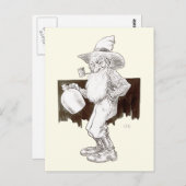 J P. Bernard Moonshiner (Sepia) Briefkaart (Voorkant / Achterkant)