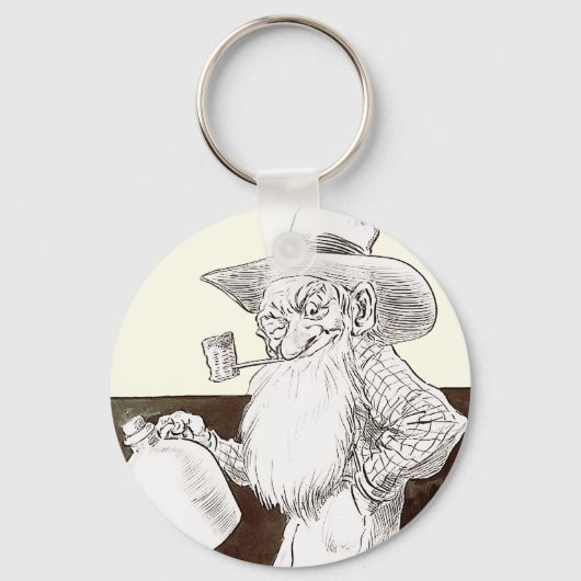 J P. Bernard Moonshiner (Sepia) Sleutelhanger (Voorkant)