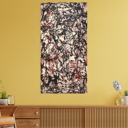 J. P. - BETOVERDE BOS - 1947 - Abstract - Canvas Afdruk (Insitu (Woonkamer))