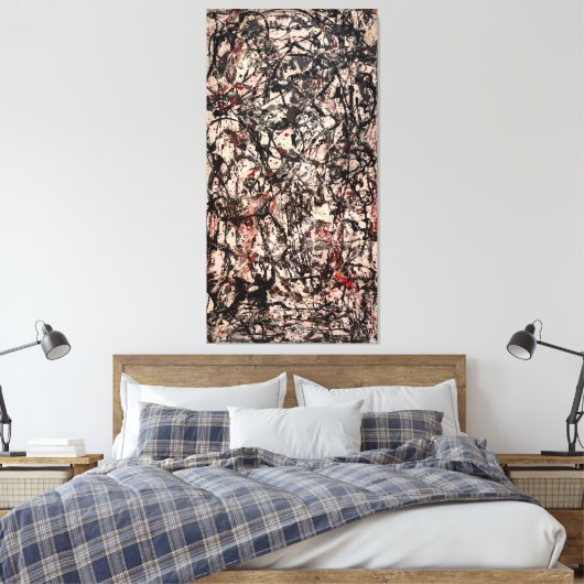 J. P. - BETOVERDE BOS - 1947 - Abstract - Canvas Afdruk (Insitu (Slaapkamer))