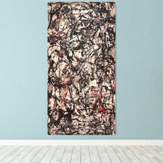 J. P. - BETOVERDE BOS - 1947 - Abstract - Canvas Afdruk (Insitu (Houten vloer))