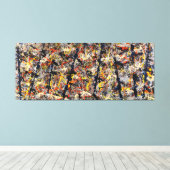 J. P. - Blauwe Polen (Nummer 11) - 1952 - Canvas Afdruk (Insitu (Houten vloer))