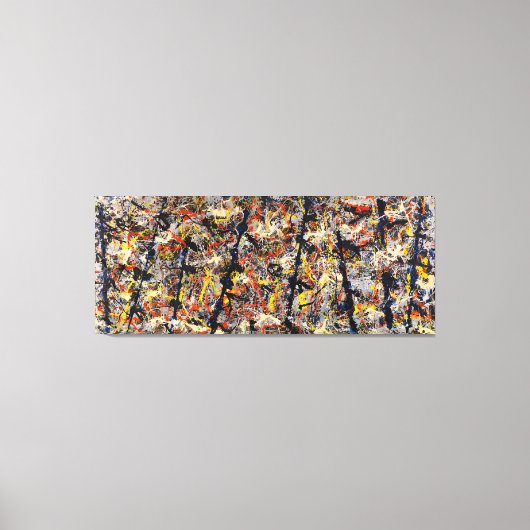 J. P. - Blauwe Polen (Nummer 11) - 1952 - Canvas Afdruk (Voorkant)