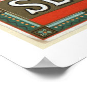 J P Coats Sewing Cotton  Advertisement Poster (Hoek)