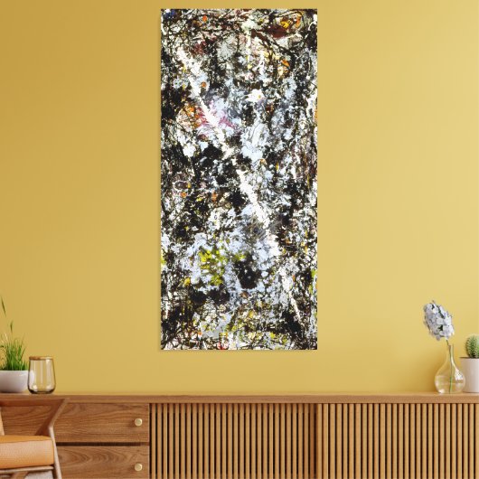 J. P. - COMET - 1947 - Abstract expressionisme - Canvas Afdruk (Insitu (Woonkamer))