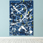 J. P. - Compositie nr. 16 - 1948 - Abstract - Canvas Afdruk (Insitu (Houten vloer))