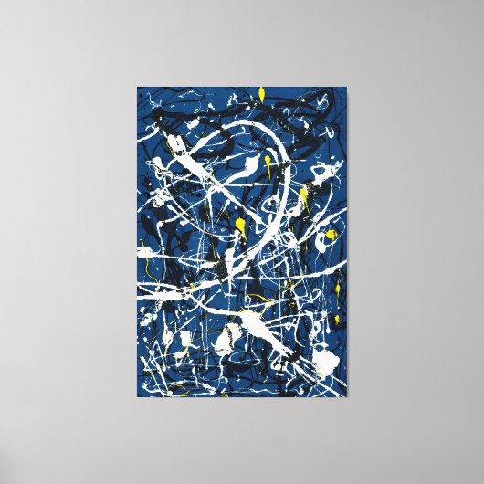 J. P. - Compositie nr. 16 - 1948 - Abstract - Canvas Afdruk (Voorkant)