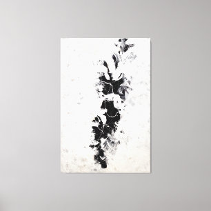 J. P. - DE DIEPTE (1953) - Abstract expressionisme Canvas Afdruk