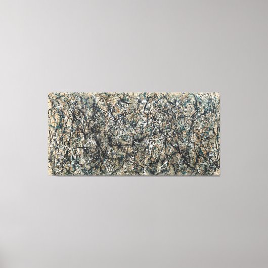 J. P. - Eén nummer 30 - 1950 - Action painting - Canvas Afdruk (Voorkant)