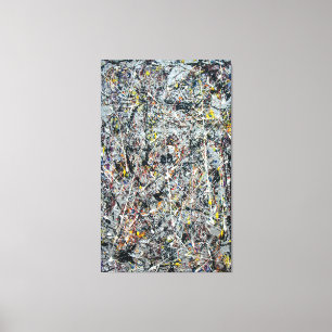 J. P. - FOSFORESCENTIE - 1947 - Abstracte Expressi Canvas Afdruk