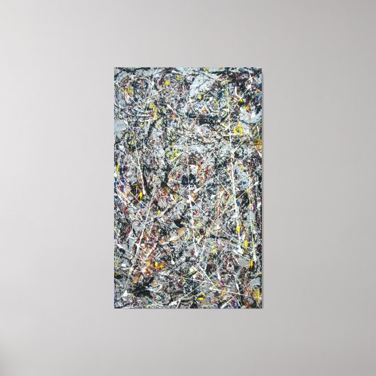 J. P. - FOSFORESCENTIE - 1947 - Abstracte Expressi Canvas Afdruk (Voorkant)
