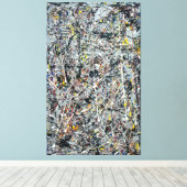 J. P. - FOSFORESCENTIE - 1947 - Abstracte Expressi Canvas Afdruk (Insitu (Houten vloer))