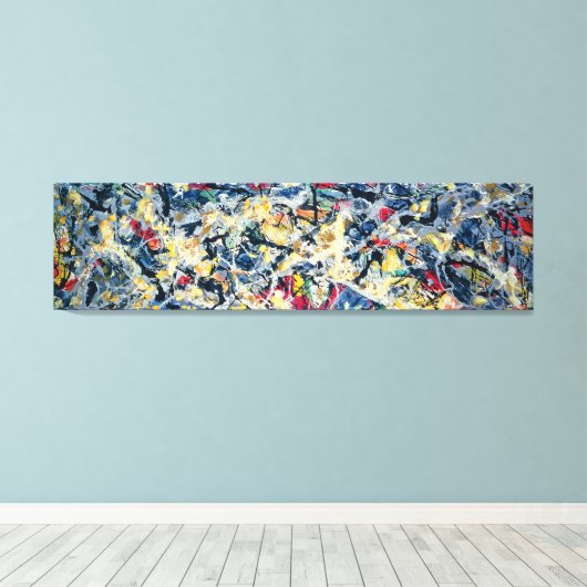 J. P. - FRIEZE - 1953-55 - Abstract Expressionisme Canvas Afdruk (Insitu (Houten vloer))