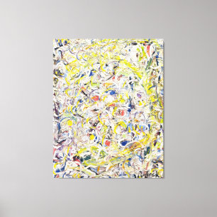 J. P. - GLINSTERENDE STOF - 1946 - CANVAS AFDRUK