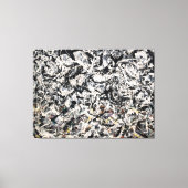 J.P. - GRIJZE REGENBOOG - 1953 - Actie Schilderen  Canvas Afdruk (Voorkant)