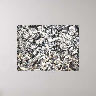 J.P. - GRIJZE REGENBOOG - 1953 - Actie Schilderen  Canvas Afdruk