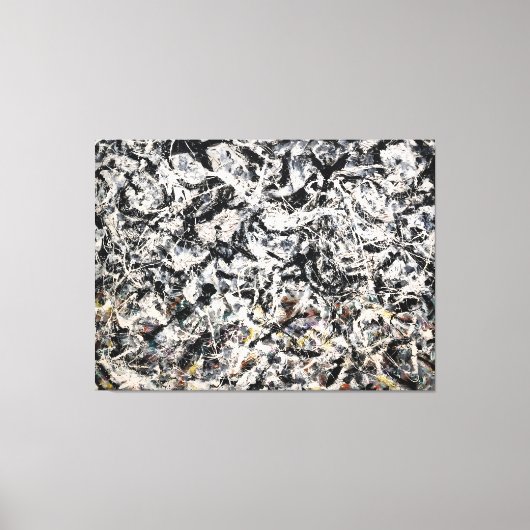 J.P. - GRIJZE REGENBOOG - 1953 - Actie Schilderen Canvas Afdruk (Voorkant)