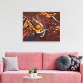 J. P. - HET HOUTEN PAARD - Nummer 10 A - 1948 - Canvas Afdruk (Insitu (Woonkamer))