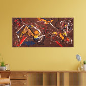 J. P. - HET HOUTEN PAARD - Nummer 10 A - 1948 - Canvas Afdruk (Insitu (Woonkamer))