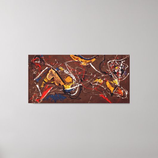 J. P. - HET HOUTEN PAARD - Nummer 10 A - 1948 - Canvas Afdruk (Voorkant)