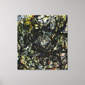 J. P. - HET NEST - 1947 - Abstract expressionisme Canvas Afdruk (Voorkant)