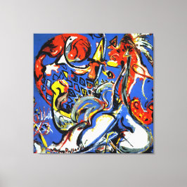 J. P. - Moon-Woman snijdt de cirkel - 1943 - Canvas Afdruk