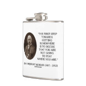 J.P. Morgan eerste stap naar ergens anders Heupfles (Links)