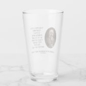 J.P. Morgan Eerste stap om ergens te komen Glas (Achterkant)