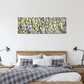 J.P. - MUURSCHILDERING - 1943 - Abstract expressio Canvas Afdruk (Insitu (Slaapkamer))