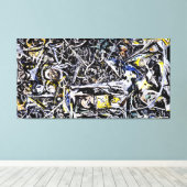 J. P. - NIGHT MIST - 1944-1945 - Abstract - Canvas Afdruk (Insitu (Houten vloer))