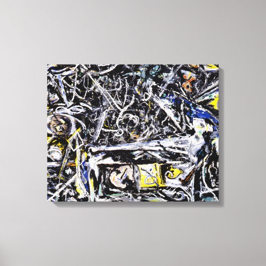 J. P. - NIGHT MIST - 1944-1945 - Abstract - Canvas Afdruk (Voorkant)