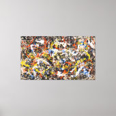 J. P. - Nummer 10 (Convergentie) - 1952 - Canvas Afdruk (Voorkant)