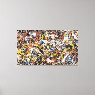 J. P. - Nummer 10 (Convergentie) - 1952 - Canvas Afdruk