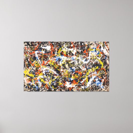 J. P. - Nummer 10 (Convergentie) - 1952 - Canvas Afdruk (Voorkant)