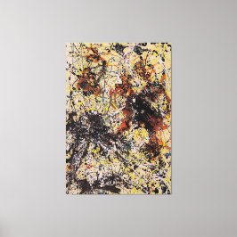 J. P. - Nummer 12 - 1949 - Action painting - Canvas Afdruk