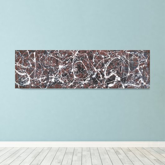 J. P. - Nummer 13A Arabesque - 1948 - Abstracte ku Canvas Afdruk (Insitu (Houten vloer))