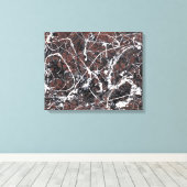 J. P. - Nummer 13A Arabesque - 1948 - Abstracte ku Canvas Afdruk (Insitu (Houten vloer))