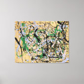 J. P. - Nummer 17 - 1949 - Action painting - Canvas Afdruk (Voorkant)