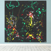 J. P. - Nummer 17 VUURWERK - 1950 - Canvas Afdruk (Insitu (Houten vloer))